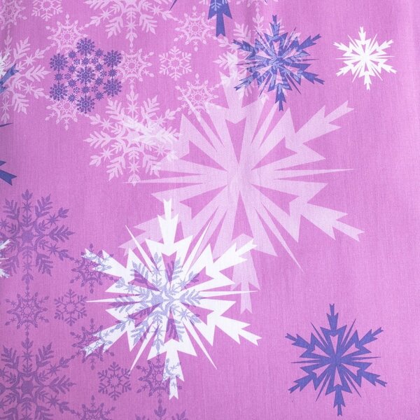 Bombažna otroška posteljnina za otroško posteljico 100x135 cm Frozen "Purple" – Jerry Fabrics