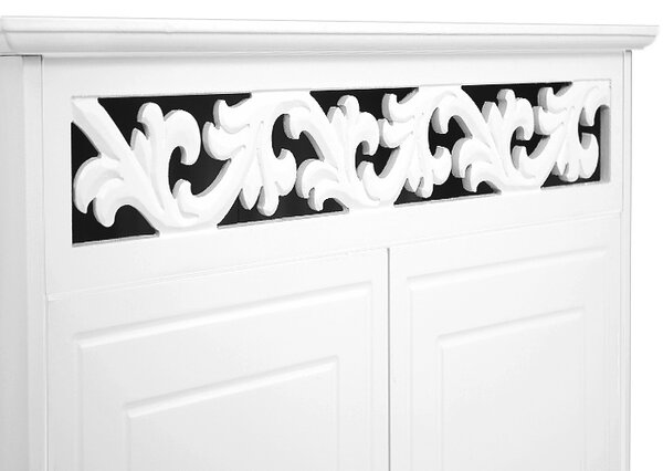 Komoda JERSEY, 76x65x35cm, bela Casaria