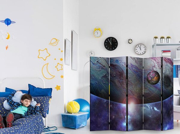 Artgeist Paravan In Orbit I, 5-Delni, Dvostranski