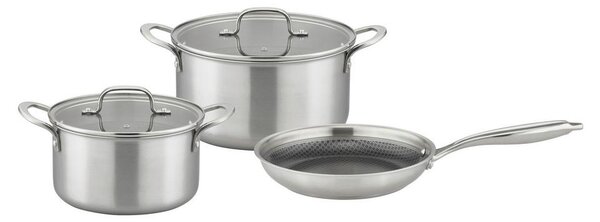 GSW Set Posod Inoxxa Black, 3-Delni