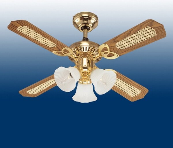 Westinghouse Ventilator Princess Trio, les, tiho delovanje, premer 105 cm, Les, Dnevna soba / jedilnica, Les