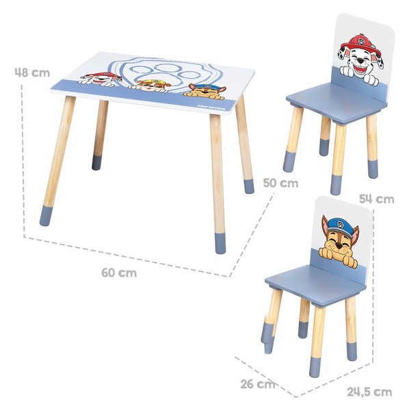 Komplet pohištva za otroke Paw Patrol – Roba