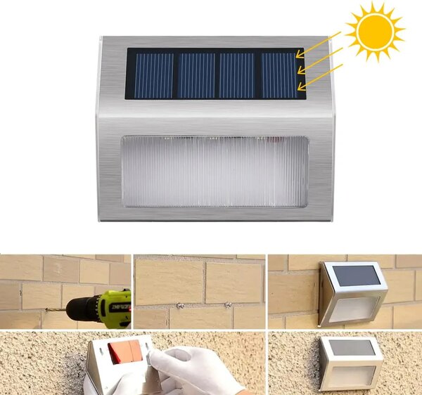 Svetilka na sončno energijo P60260 4 pcs