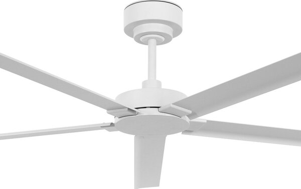 Beacon Lighting Stropni ventilator Monza white DC silent Ø 152 cm IP55, Bela, Dnevna soba / jedilnica, Aluminij, Sodobni