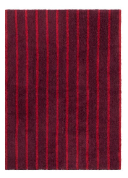 Rdeč/bordo rdeč bombažen tekač 80x250 cm Mika – Jotex