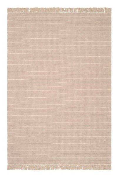 Bež ročno tkan bombažen tekač 80x150 cm Irma – Jotex