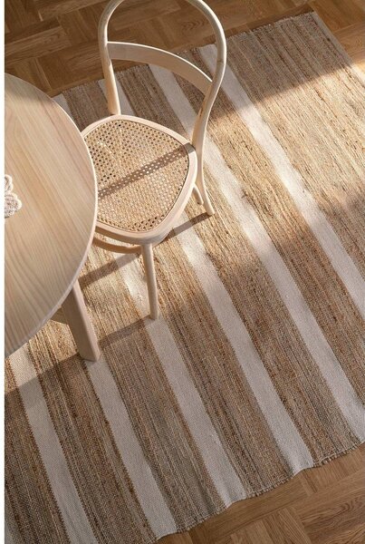 Ročno tkana preproga iz mešanice jute v naravni barvi 160x230 cm Otti – Jotex