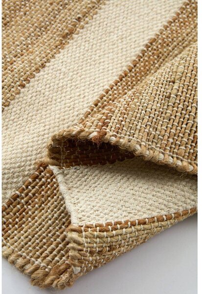 Ročno tkana preproga iz mešanice jute v naravni barvi 160x230 cm Otti – Jotex