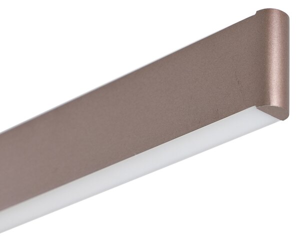 Lucande Smart LED viseče svetilo Mylosh, kava, CCT, Tuya, zatemnjen, Rjava / rjasta, Dnevna soba / jedilnica, Aluminij, Sodobni