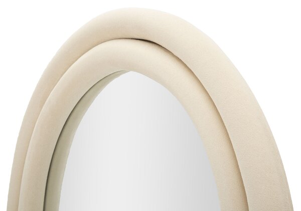 Stensko ogledalo Cloe Cream Velvet