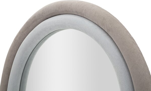 Stensko ogledalo Cloe Grey Velvet