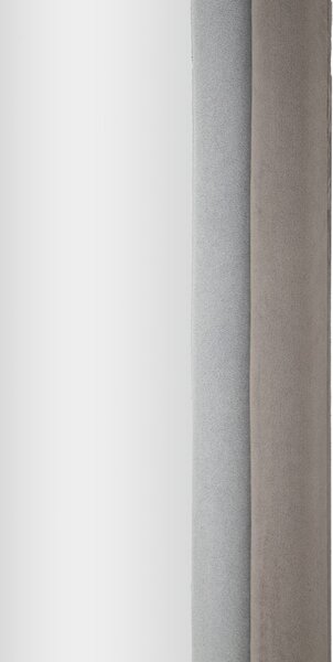 Stensko ogledalo Cloe Grey Velvet