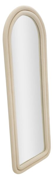 Stensko ogledalo Cloe Cream Velvet