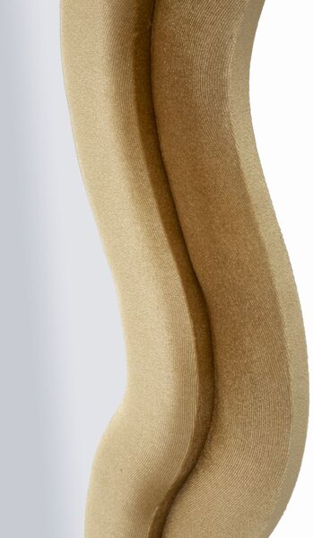 Stensko ogledalo Emily Velvet Gold