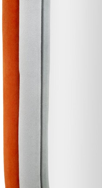 Stensko ogledalo Antony Orange/Mix Velvet