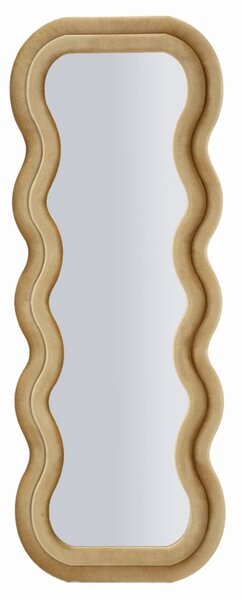 Stensko ogledalo Emily Velvet Gold