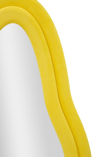 Stensko ogledalo Chanele Yellow