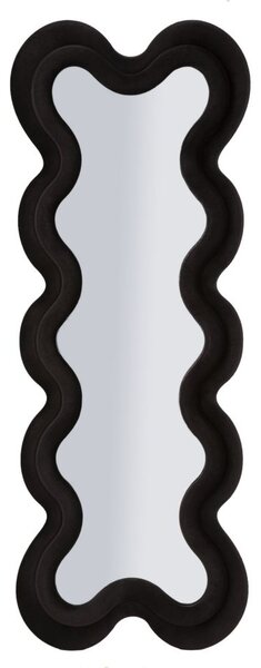 Stensko ogledalo Monica Black
