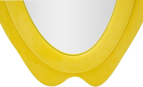 Stensko ogledalo Chanele Yellow