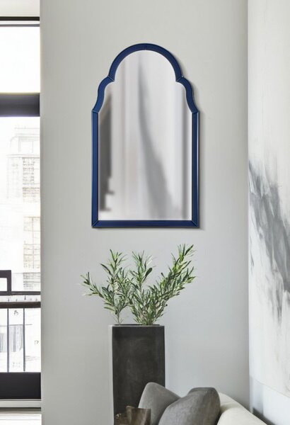 Stensko ogledalo Tangier Blue Small