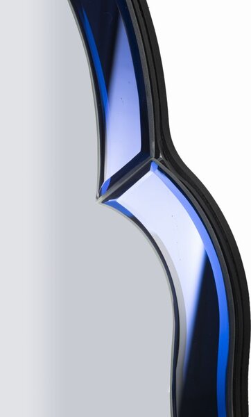 Stensko ogledalo Tangier Blue Small