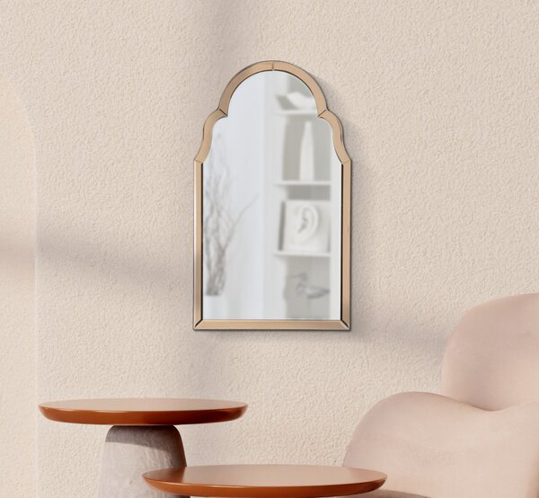 Stensko ogledalo Tangier Pink Small