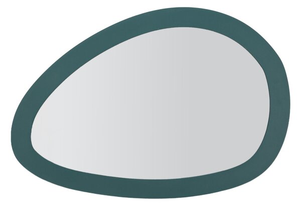 Stensko ogledalo Saturno Teal