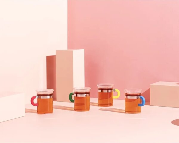 Bodum komplet kozarcev iz borosilikatnega stekla MoMA Chambord 0,3 l