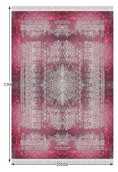KONDELA Preproga, bordo, 160 x 230, VELDAR