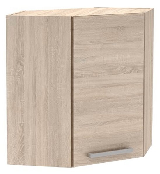 KONDELA Zgornja kotna omara 1DV, hrast sonoma, NOVA PLUS NOPL-013-OH