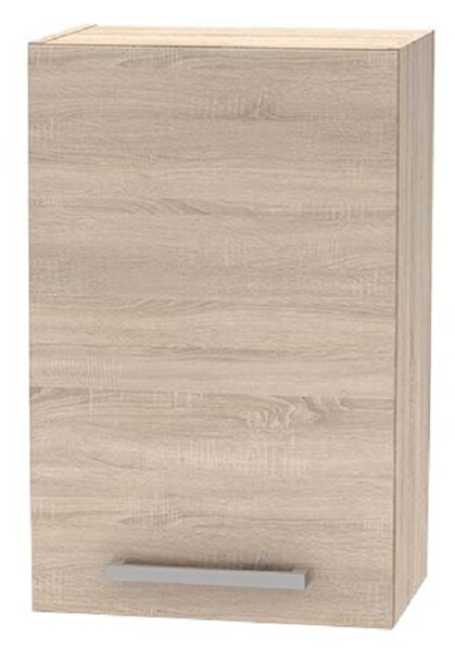KONDELA Zgornja omara 45 1DV, hrast sonoma, NOVA PLUS NOPL-024-OH
