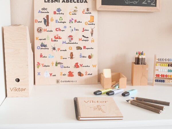 ATMOWOOD Lesen mapa za dokumente A4