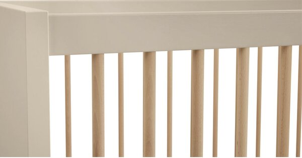 OTROŠKA POSTELJICA Jonte bukev masivno 148/76/88 cm bež
