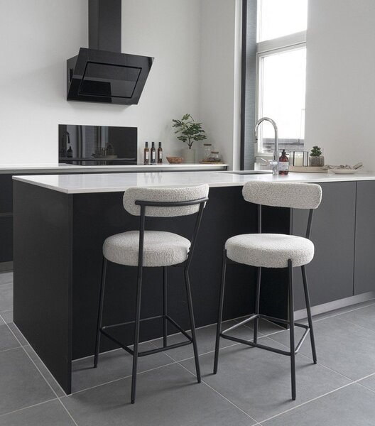 Bel barski stol (višina sedeža 65 cm) Badalona – House Nordic