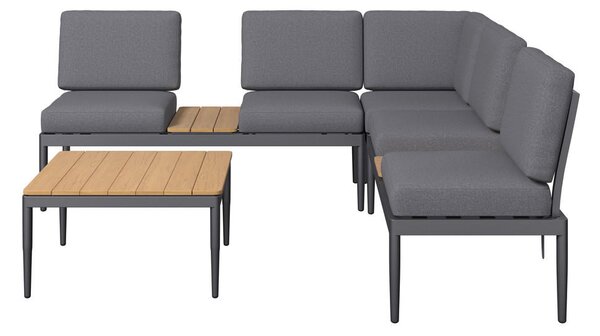 LOUNGE GARNITURA tkanina železo