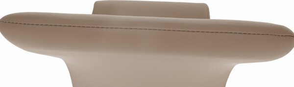 KONDELA Jedilni stol, sivo-rjava TAUPE/siva, NOBATA