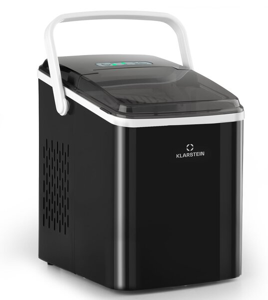 Klarstein Arctic Porter, ledomat, stožčasti kosi ledu, 12 kg / 24 ur, nerjaveče jeklo