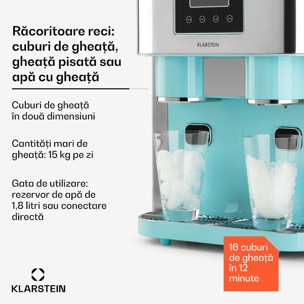 Klarstein Eiszeit Crush, ledomat, 2 velikosti, zdrobljen led