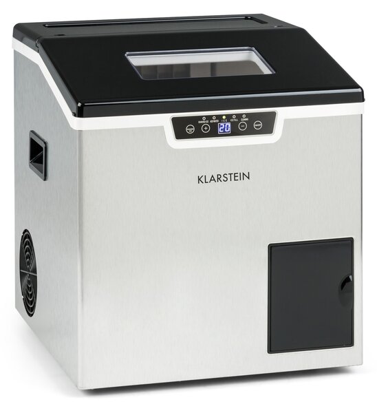 Klarstein Icefestival Cube, ledomat, 195 W, 1,9 l, 20 kg/24 ur