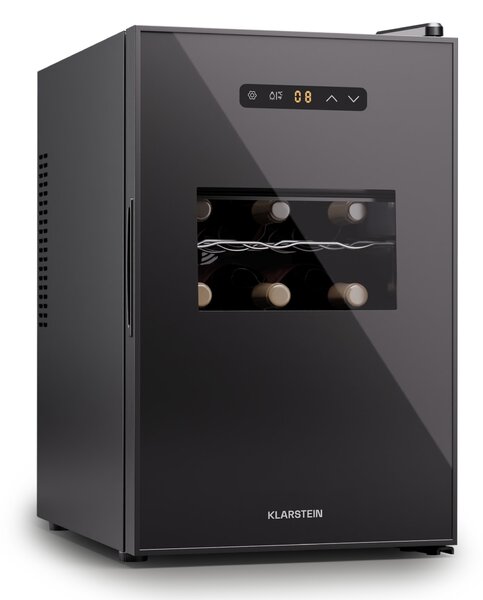 Klarstein Silent Vino 15 Uno hladilnik za vino 39 l / 15 steklenic 5-18 °C Na dotik
