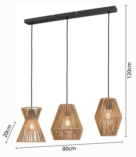 Modern Living Viseča Svetilka Naturm