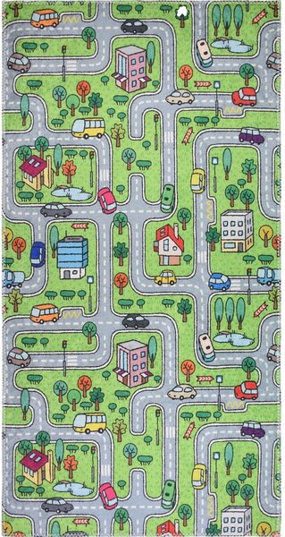 Zelena otroška preproga 80x150 cm Green Neighborhood – Vitaus