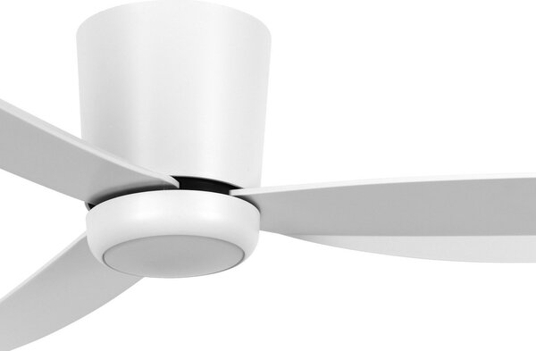 Beacon Lighting stropni ventilator z lučjo Array bel 137 cm tiho, zatemnjen, Bela, Dnevna soba / jedilnica, Plastika, Sodobni