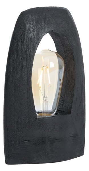 Mat črna namizna svetilka (višina 25 cm) Carini – Light & Living