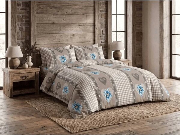 AKCIJA Flanel posteljnina MEŠANI BARVNI IN VZORCI Dimenzije posteljnine: 70 x 90 cm | 140 x 220 cm
