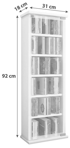 REGAL ZA CD-JE 31/92/18 cm bela