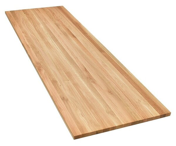Exclusivholz Delovna plošča Rustic (Hrast, 200 x 63,5 x 2,6 cm)