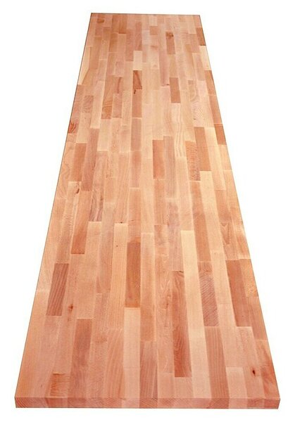 Exclusivholz Delovna plošča (Bukev, 300 x 63,5 x 2,7 cm)