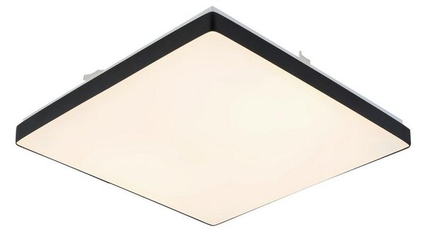 Mömax Stropna Led-svetilka Jannek, Srebrna, Ca. 33/33/5,5 Cm