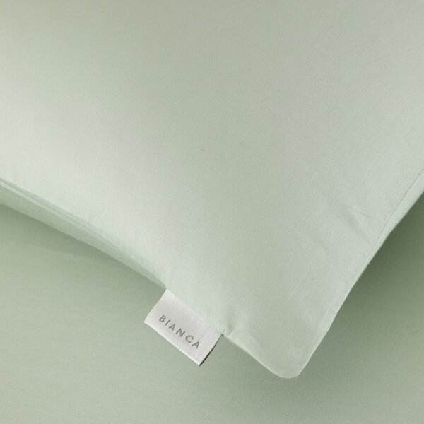 Prevleke za vzglavnik iz bombažnega satena v kompletu 2 ks 50x75 cm Cotton Sateen – Bianca